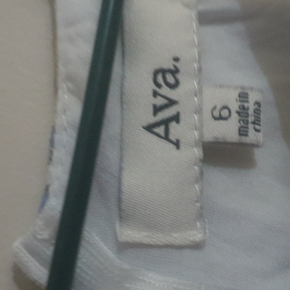 💥3 for $20 Ava playsuit white yellow blue striped linen - Picture 2 of 2